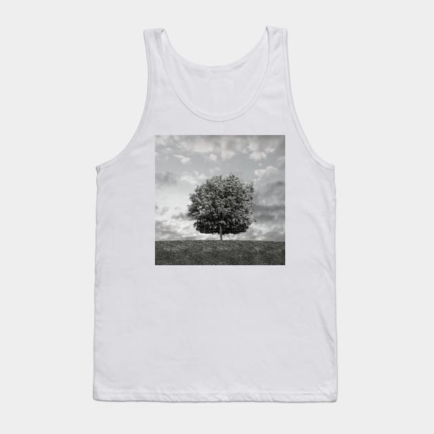 Tree On Hill Tank Top by Nature-Arts